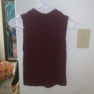burgundy mock top from american eagle!!!